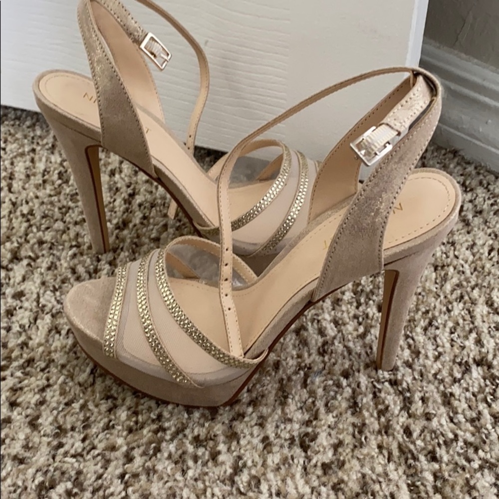 Nine West Beige Heels